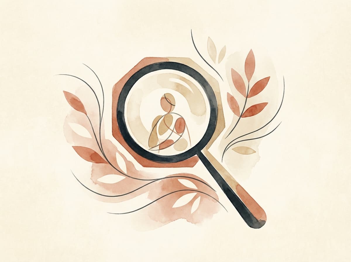 Abstract illustration of quick screening and clarity